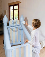 Canasta hinchable mediana infantil - MOUSSE AZUL