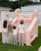 Canasta hinchable grande infantil - CREAM ROSA