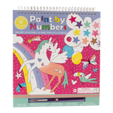 Pinta por números Unicornios
