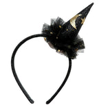 Diadema gorro bruja Halloween