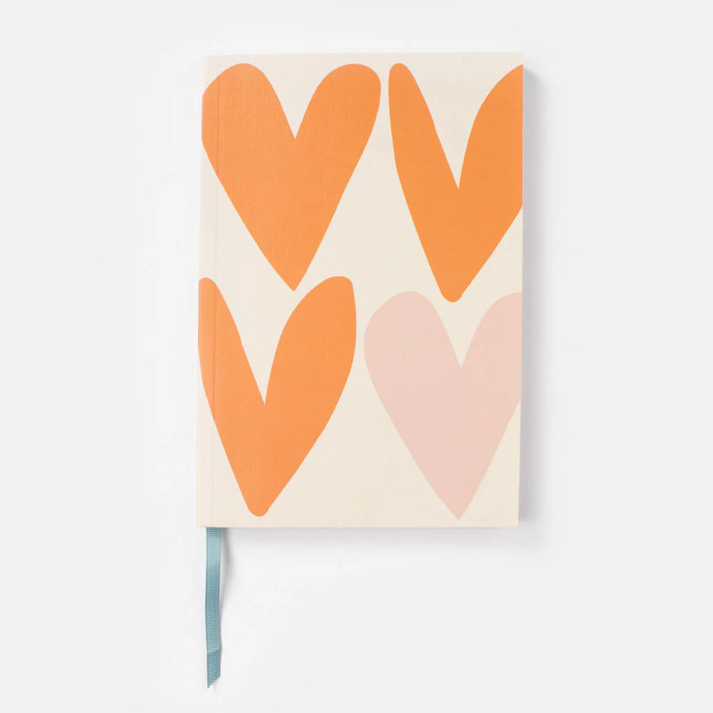 Planner Corazones Naranja