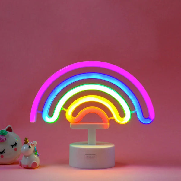 Lámpara Led Neón Arcoiris