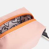 Neceser Nilon Rosa/Naranja