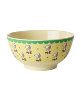 Bol mediano Amarillo Snoopy