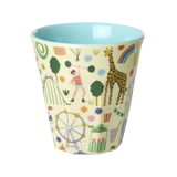 Vaso Mediano Niños - Menta - Fun Fair Print