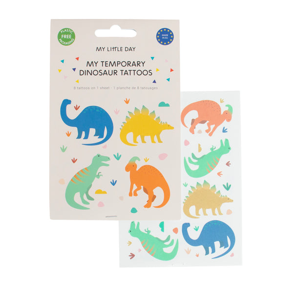 Pack 8 Tatuajes Dinos