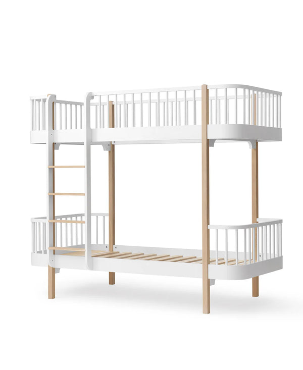 Litera Wood Original, blanco/roble