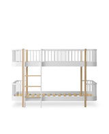 Litera baja Wood Original, blanco/roble