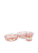 Vajilla infantil Sparkly Rainbow Konges Sløjd