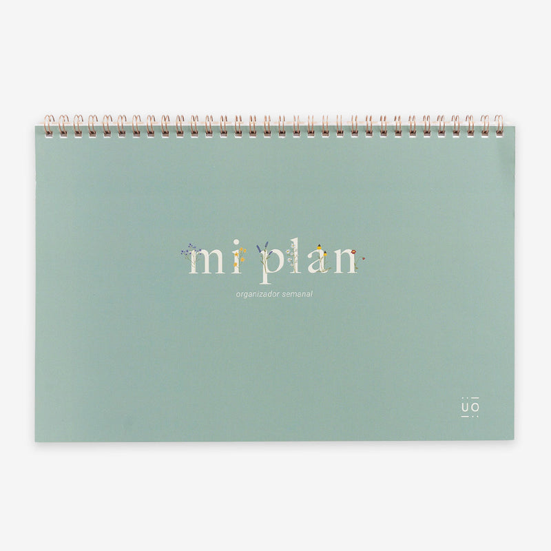 Organizador semanal "Mi plan"