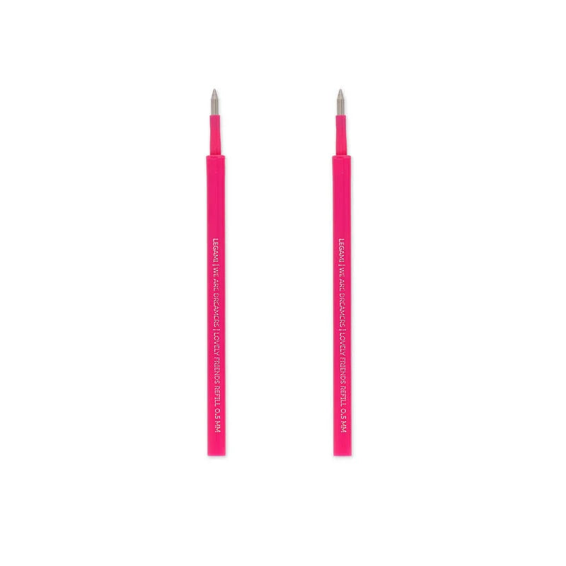 Set 2 Recargas Bolígrafo Gel Rosa