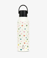 Botella termo Mii 60cl Confeti Corazones Cream