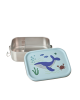 Fiambrera Pequeña Acero Inoxidable Azul Ocean Print