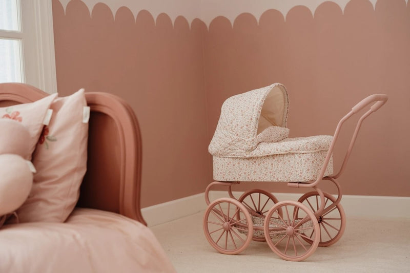 Carrito muñecas Rosa