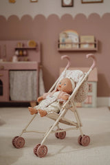 Carrito muñecas Plegable Flores