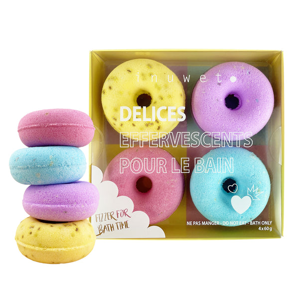 Pack 4 Donuts Efervescentes