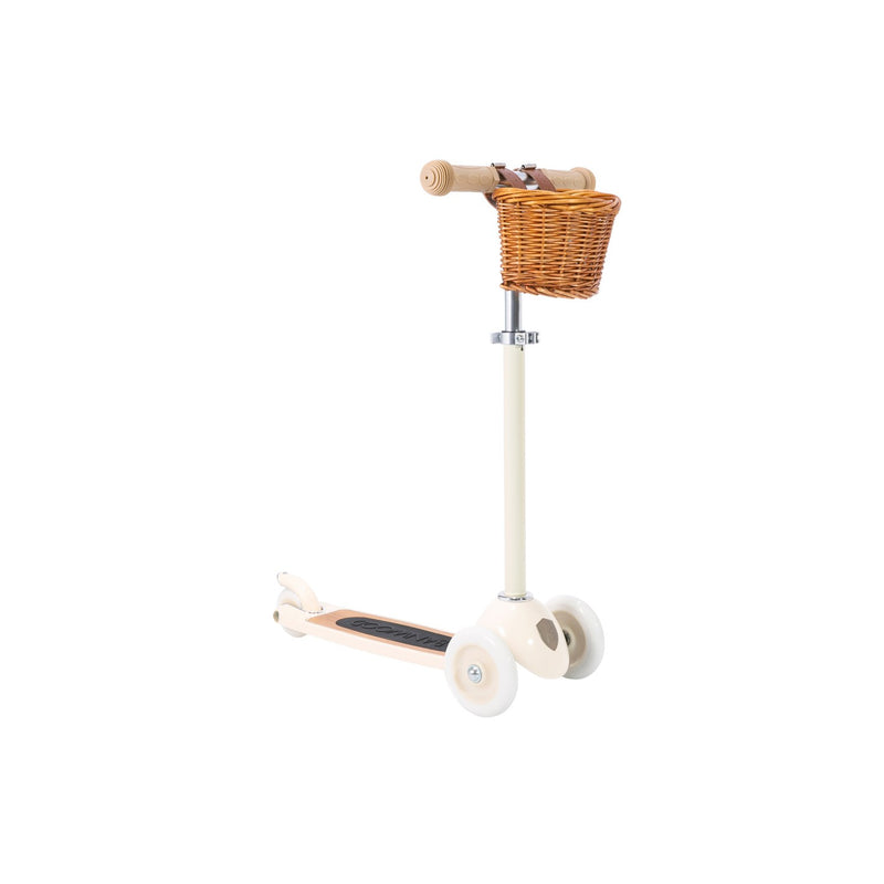 Patinete de 3 ruedas Banwood Crema