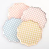 Platos Cuadros Vichy