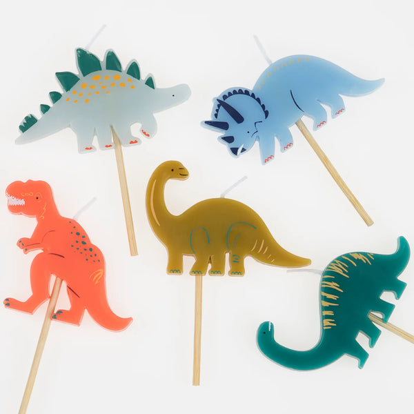 Velas de Dinosaurio
