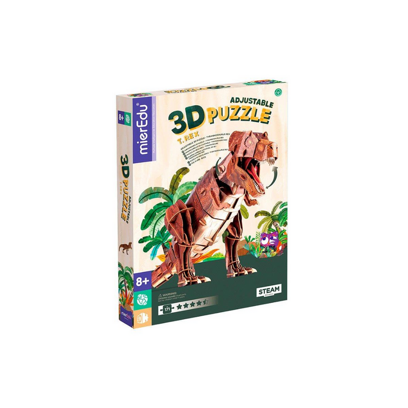 Puzzle 3D Ajustable T-Rex