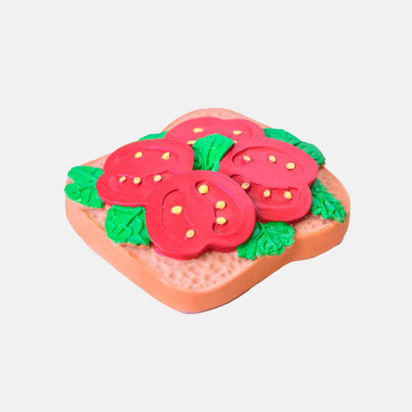 Tostada tomate mordedor bebé