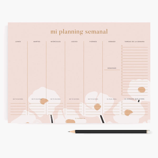 Planificador Semanal Blossom
