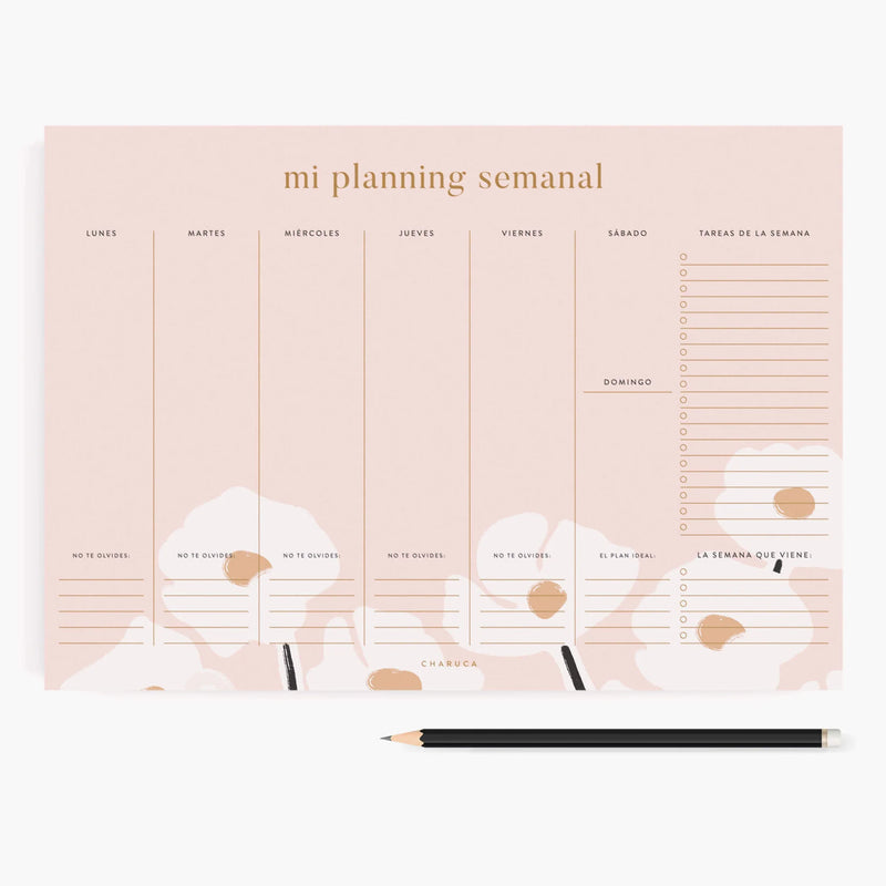 Planificador Semanal Blossom