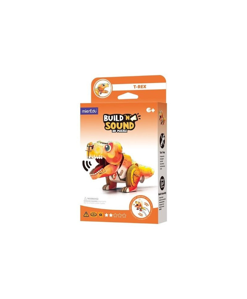 Puzzle 3D sonido TRex